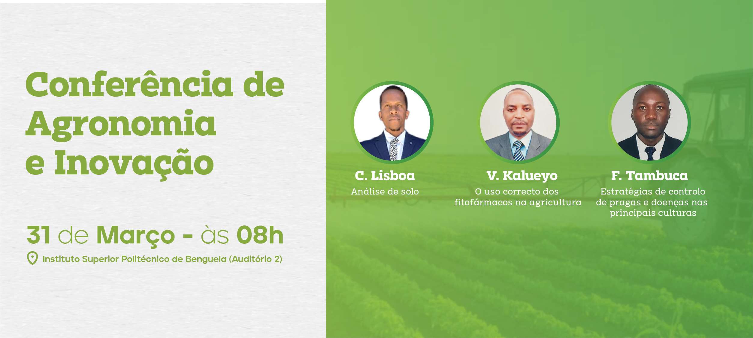 Conferência de Agronomia e Inovação
